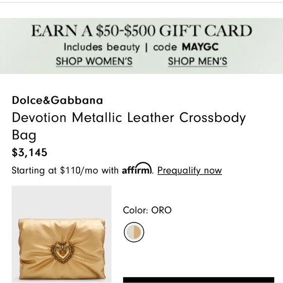 NIB authentic Dolce & Gabbana Handbag - Picture 11 of 11